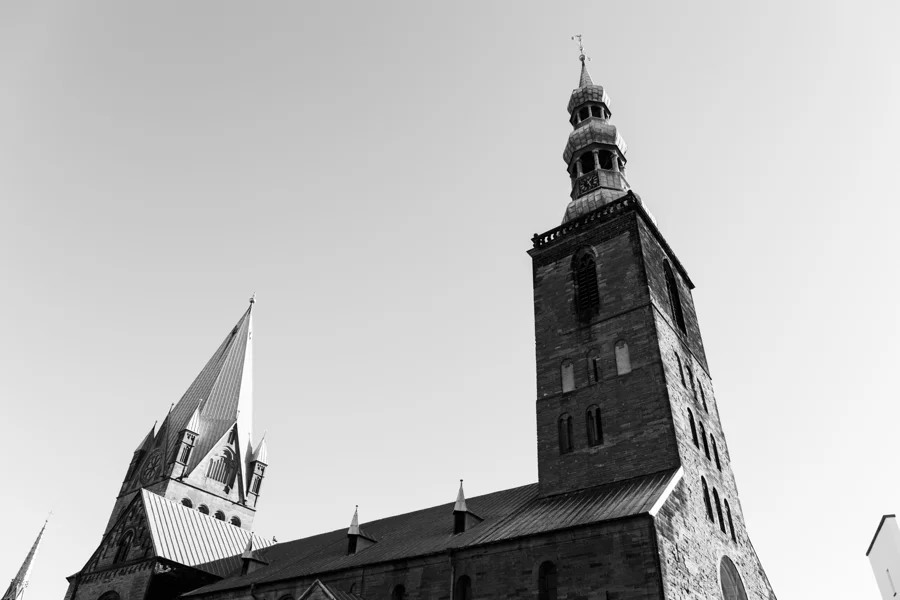 Soester Kirchtürme aus einer ungewöhnlichen Perspektive